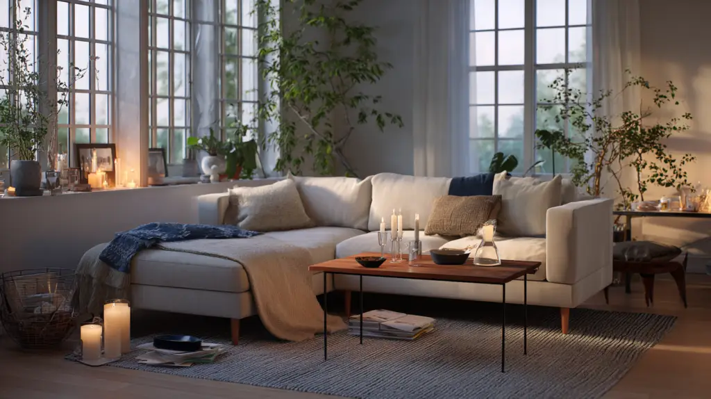 A beautifully arranged living room that feels spacious, anchored, and effortlessly liveable